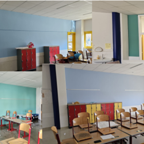 Osterüberraschung: Farbenfrohe Klassenräume