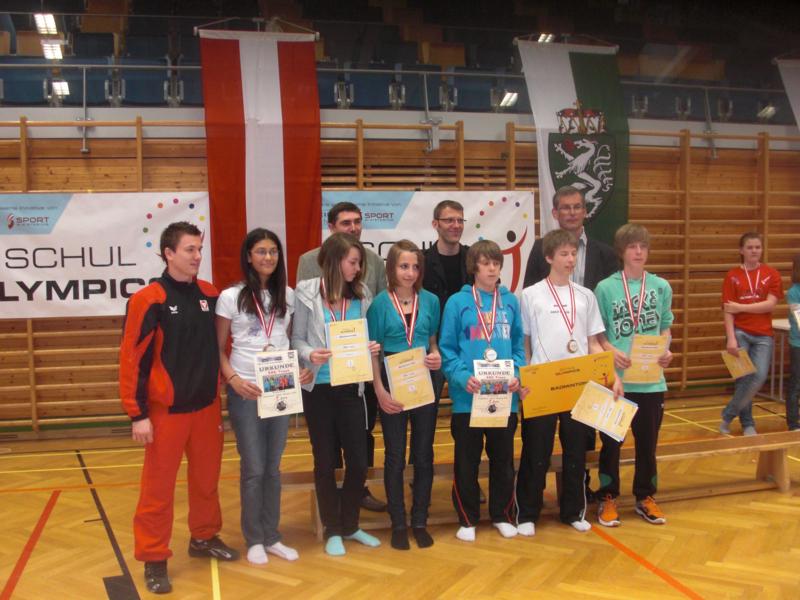 Bundessieger im Badminton Schulcup 2010